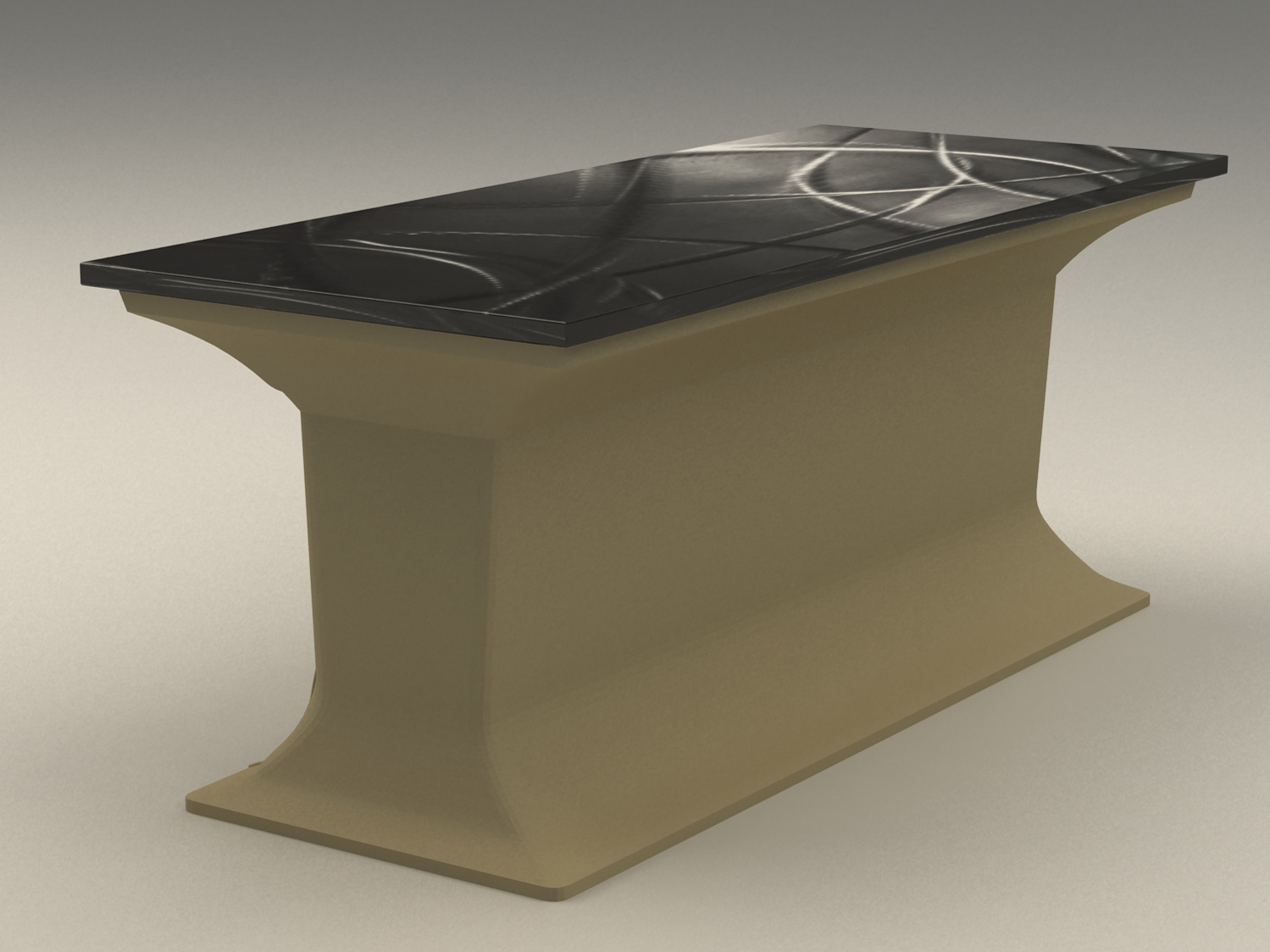 3D Metal Table